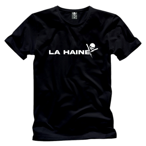 black tshirt maniax la haine pyromaniax