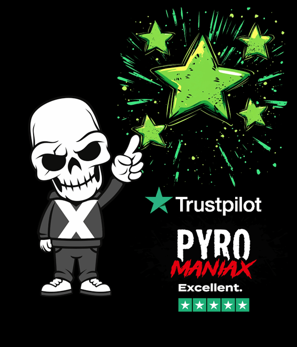 pyromaniax fireworks trustpilot 5 stars