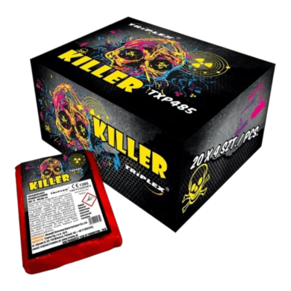 txp485 killer triplex box bangers firecrackers pyromaniax