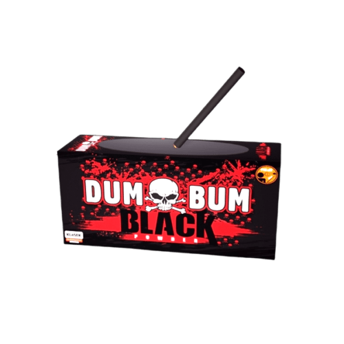 K0203BP DUMBUM BLACK PIRAT FIRECRACKERS BANGERS PYROMANIAX